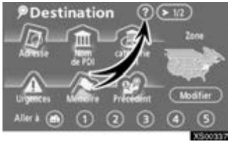 TOYOTA Tundra (2007-2009) Navigation et multimédia - Aide de fonction - 1