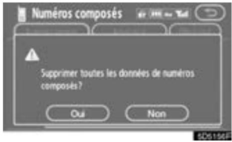 TOYOTA Tundra (2007-2009) Navigation et multimédia - Effleurez le bouton d'écran tactile désiré.   Lorsque vous edited les données, effleurez "OK". - 29