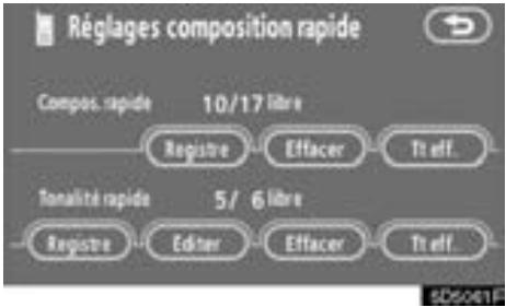 TOYOTA Tundra (2007-2009) Navigation et multimédia - — Modifier les paramètres du téléphone Bluetooth® - 4