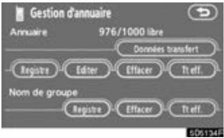 TOYOTA Tundra (2007-2009) Navigation et multimédia - Effleurez le bouton d'écran tactile désiré.   Lorsque vous edited les données, effleurez "OK". - 9