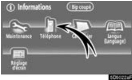 TOYOTA Tundra (2007-2009) Navigation et multimédia - — Déclarer un téléphone Bluetooth® - 2