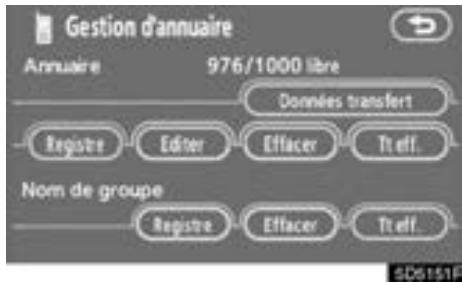 TOYOTA Tundra (2007-2009) Navigation et multimédia - Effleurez le bouton d'écran tactile désiré.   Lorsque vous edited les données, effleurez "OK". - 24