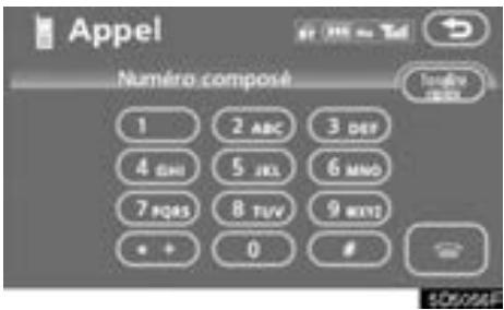 TOYOTA Tundra (2007-2009) Navigation et multimédia - — Parler au téléphone Bluetooth® - 5