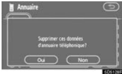 TOYOTA Tundra (2007-2009) Navigation et multimédia - Effleurez le bouton d'écran tactile désiré.   Lorsque vous edited les données, effleurez "OK". - 4