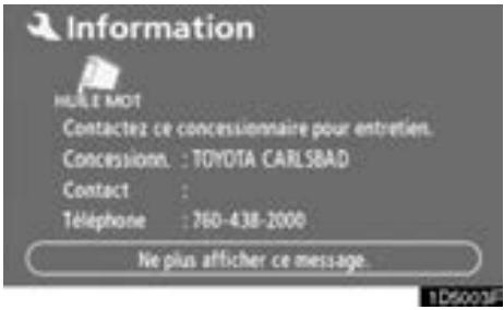 TOYOTA Tundra (2007-2009) Navigation et multimédia - Information concerning l'entretien - 1