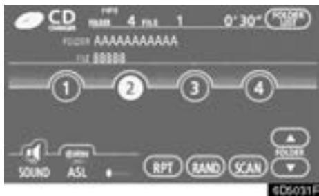 TOYOTA Tundra (2007-2009) Navigation et multimédia - RECHERCHE D'UN FICHIER SOHAITE - 1
