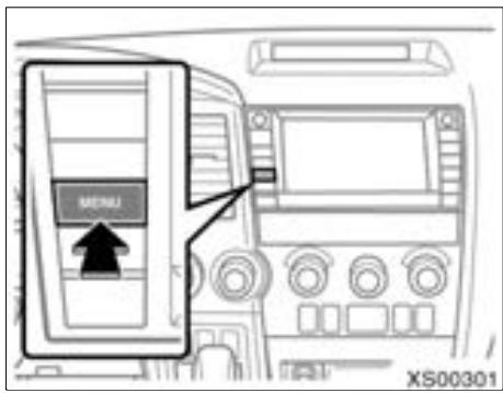 TOYOTA Tundra (2007-2009) Navigation et multimédia - — Enregistrement de point mémoire préréglée (accès rapide) - 1