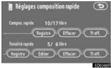 TOYOTA Tundra (2007-2009) Navigation et multimédia - — Modifier les paramètres du téléphone Bluetooth® - 12