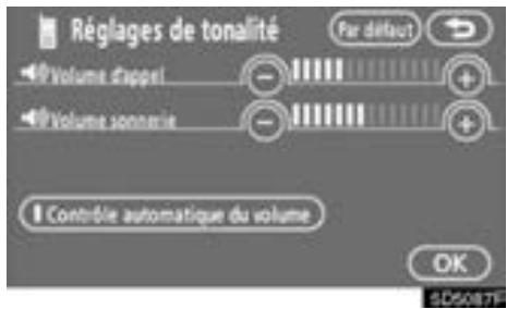 TOYOTA Tundra (2007-2009) Navigation et multimédia - — Modifier les paramètres du téléphone Bluetooth® - 30