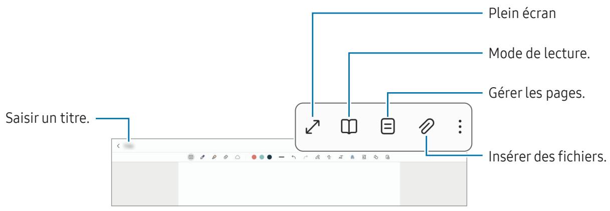 SAMSUNG SMX816BZAAEUB - Créer des notes - 1