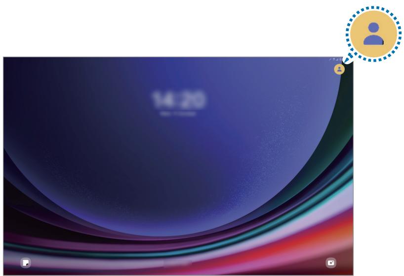 SAMSUNG SMX816BZAAEUB - Changer d'utilisateur - 1