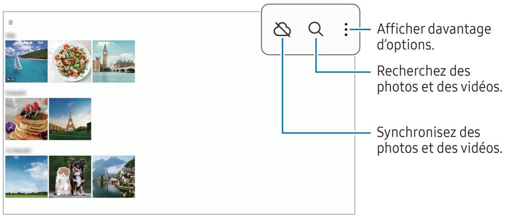 SAMSUNG SMX816BZAAEUB - Utiliser la Galerie - 1