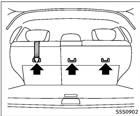 INFINITI QX70 (20178) - Fixation rigide avec sangle LATCH - 1