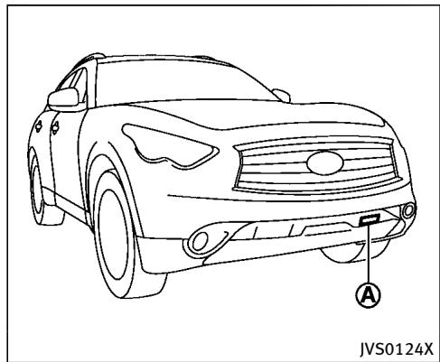 INFINITI QX70 (20178) - MODE DE CONTRÔLDE DISTANCE D'UN VÉHICULE À L'AUTRE - 1