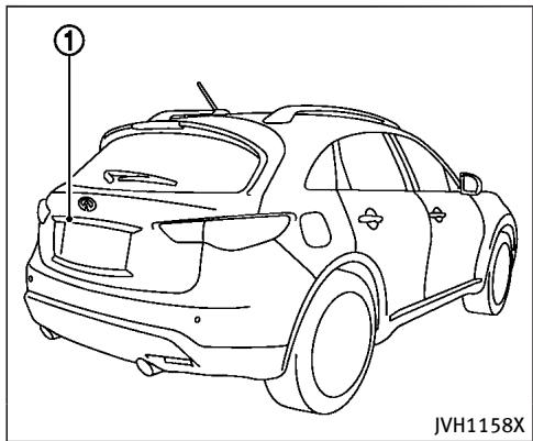 INFINITI QX70 (20178) - AVERTISSEMENT - 1
