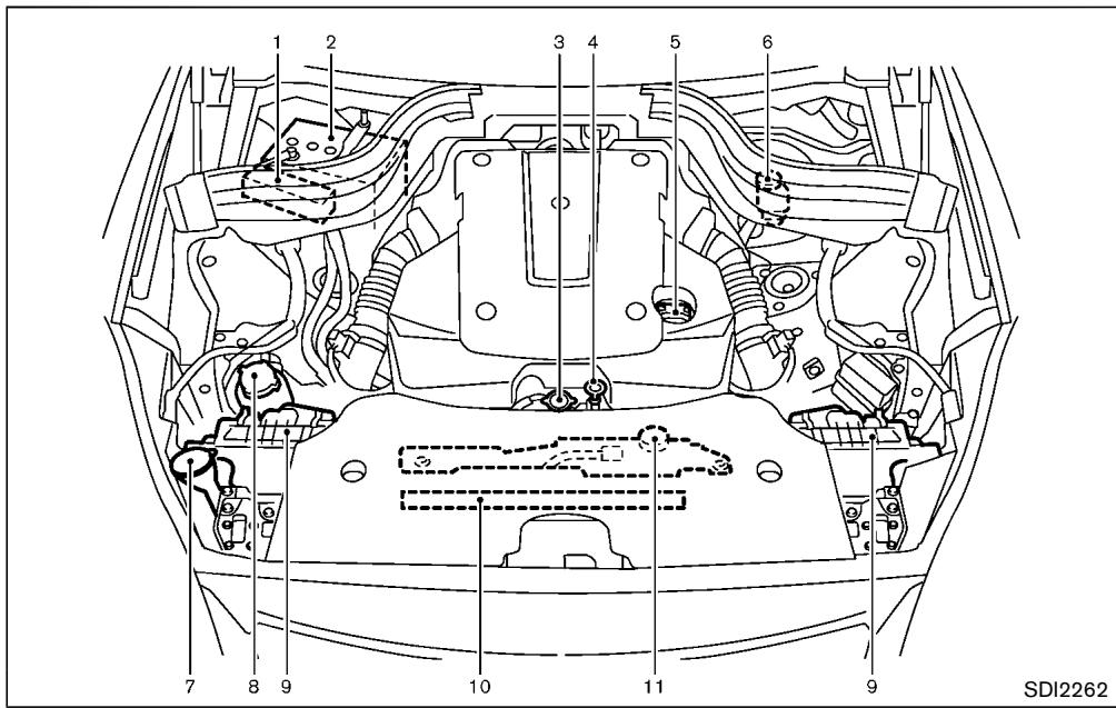 INFINITI QX70 (20178) - SIÉGES, CEINTURES DE SECURITÉ ET SYSTÉMES DE RETENUE SUPPLEMENTaire (SRS) - 8