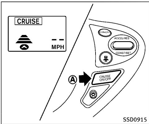INFINITI QX70 (20178) - Fonctionnement du mode de contrôle de distance d'un vehicule à l'autre - 5