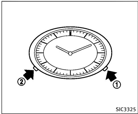 INFINITI QX70 (20178) - HORLOGE - 1