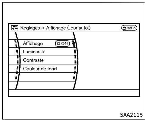 INFINITI QX70 (20178) - Couleur menus : - 1