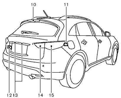 INFINITI QX70 (20178) - REMARQUE : - 2