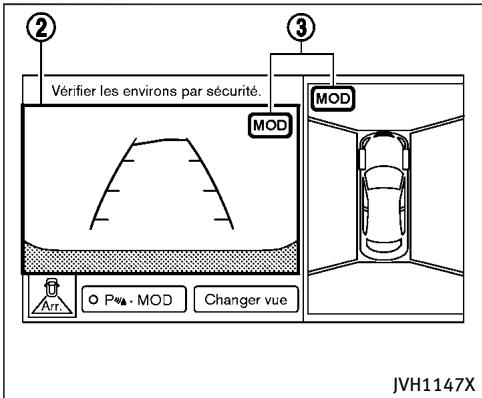 INFINITI QX70 (20178) - FONCTIONNEMENT DU SYSTÉME MOD - 2