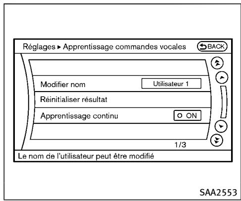 INFINITI QX70 (20178) - Envoyer des chiffres en utilisant la tonalité : - 5