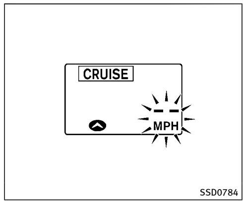 INFINITI QX70 (20178) - Fonctionnement du mode de contrôle de distance d'un vehicule à l'autre - 7