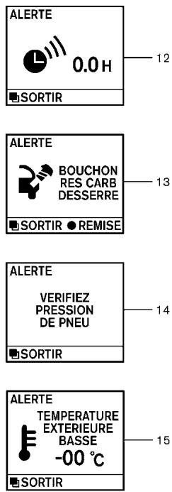 INFINITI QX70 (20178) - AFFICHAGE D'INFORMATIONS SUR LE VÉHICULE - 4