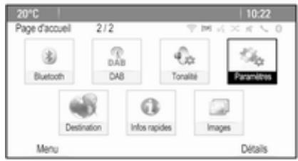 OPEL Mokka Phase 1 (2013-2016) Guide de l'infotainment - Bouton - 2