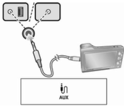 OPEL Mokka Phase 1 (2013-2016) Guide de l'infotainment - Connexion d'un périphérique audio externe - 1
