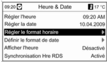 OPEL Mokka Phase 1 (2013-2016) Guide de l'infotainment - Sélectionner une option - 1