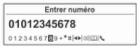 OPEL Mokka Phase 1 (2013-2016) Guide de l'infotainment - Appel par saisie de numero - 3