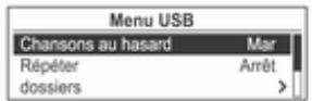 OPEL Mokka Phase 1 (2013-2016) Guide de l'infotainment - Menu USB Retrait USB - 1