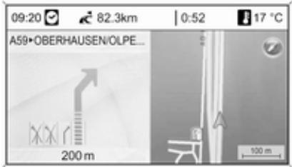 OPEL Mokka Phase 1 (2013-2016) Guide de l'infotainment - Affichage Guidage - 2