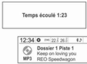 OPEL Mokka Phase 1 (2013-2016) Guide de l'infotainment - Changement de la position de lecture - 2