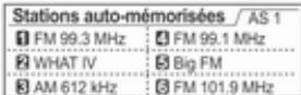 OPEL Mokka Phase 1 (2013-2016) Guide de l'infotainment - Utilisation des boutons de préselection - 4