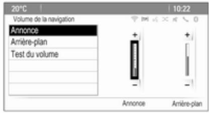 OPEL Mokka Phase 1 (2013-2016) Guide de l'infotainment - Réglage d'un paramètre - 1