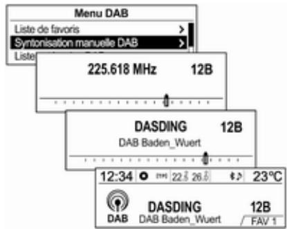OPEL Mokka Phase 1 (2013-2016) Guide de l'infotainment - Écoute d'une station radio ou DAB - 10