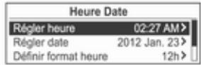 OPEL Mokka Phase 1 (2013-2016) Guide de l'infotainment - Procedure de personnelisation à l'aide du menu Réglages - 4