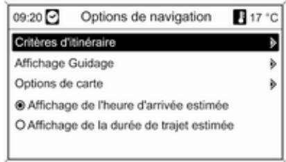 OPEL Mokka Phase 1 (2013-2016) Guide de l'infotainment - Options de navigation - 1
