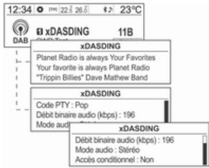 OPEL Mokka Phase 1 (2013-2016) Guide de l'infotainment - Écoute d'une station radio ou DAB - 12