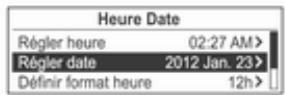 OPEL Mokka Phase 1 (2013-2016) Guide de l'infotainment - Procedure de personnelisation à l'aide du menu Réglages - 5