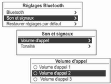 OPEL Mokka Phase 1 (2013-2016) Guide de l'infotainment - Menu Telephone Reglages Bluetooth - 6