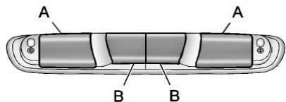 CHEVROLET Silverado (2012) - Feu d'arrêt central surélevé et éclairage du compartment utilitaire - 2