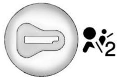 CHEVROLET Silverado (2012) - Interrupteur d'activation/désactivation du sac gonflable - 3