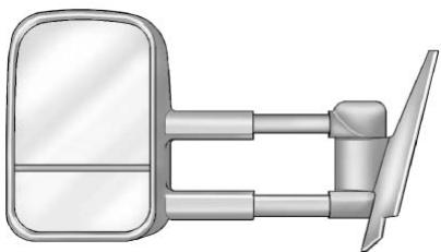 CHEVROLET Silverado (2012) - Rétroviseurs de remorquage - 1