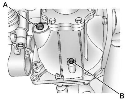 CHEVROLET Silverado (2012) - Vérification du niveau de lubricifiant - 1