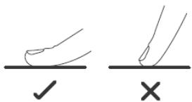 AMICA AI3531 - Utilisation des touches sensitives - 1