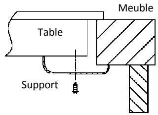 AMICA AI3531 - Installation de la table - 8