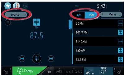 OPEL Adam (2013-2019) Guide rapide IntelliLink-e - Audio - 1